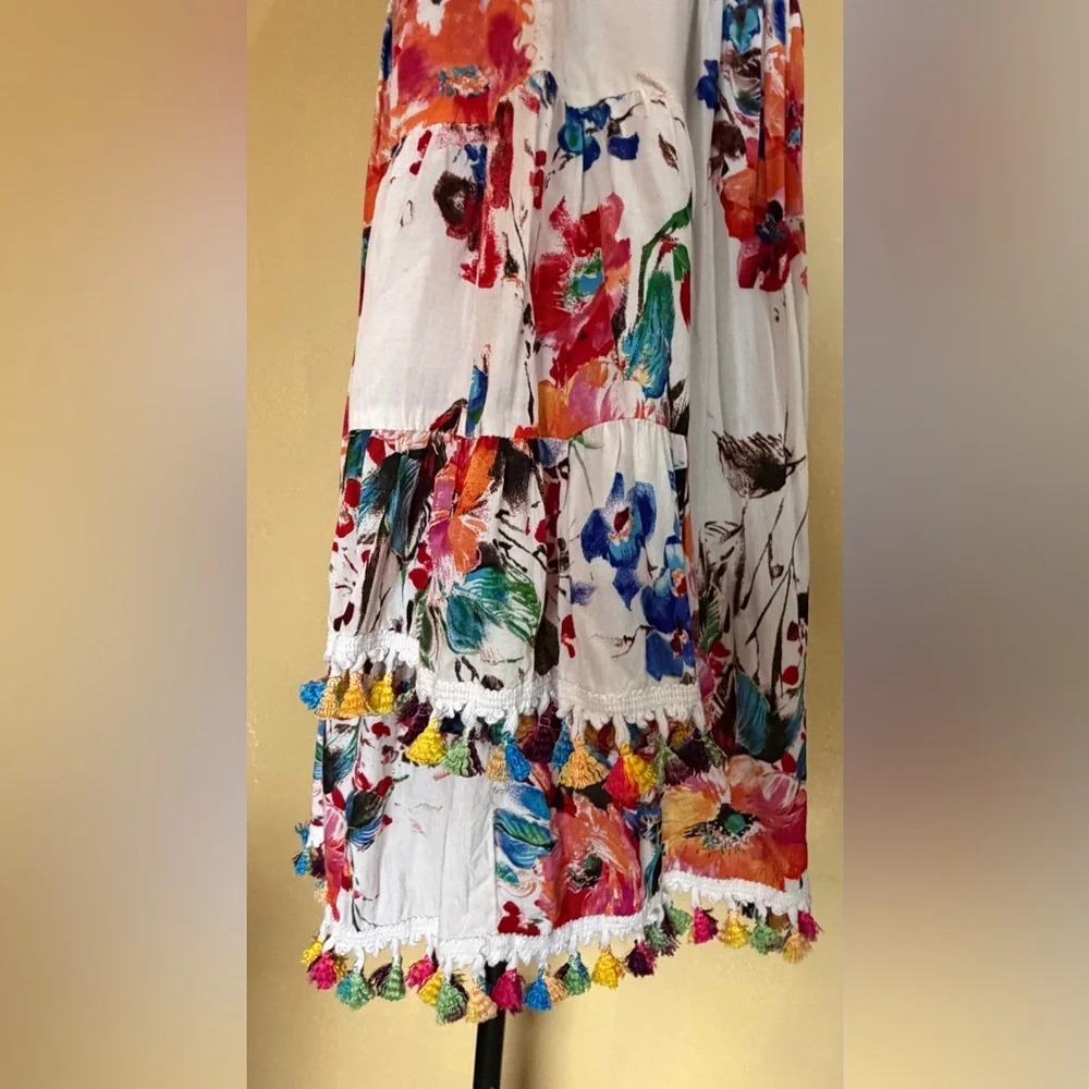 JODIFL Off-Shoulder Floral Blouse - Multicolor - Picture 8 of 10